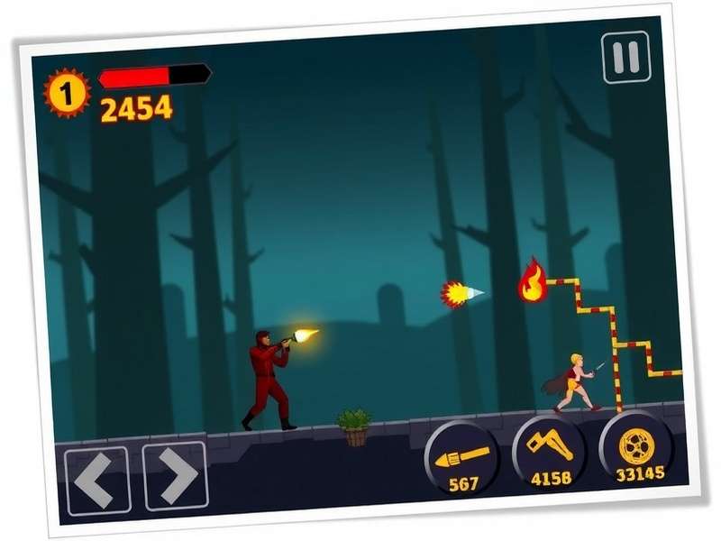 Torch Tamer Max gameplay screenshot showing firefighting action